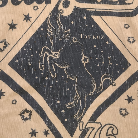 Spell Sample Stargazer Sloppy Joe New w/ tag Sweater cream S designs OOAK - Picture 10 of 10